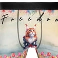 thumbnail image 4 of Freedom Maine Coon on Independence Day 4th of July All Over Print Boxer Briefs Underwear for Men Dad Cat Lover Kitten Owner Gifts - 01005, 4 of 6