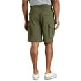 thumbnail image 2 of True Nation by DXL Men's Big and Tall  Men's Big & Tall Cargo Shorts, Rustic Olive, 60 Waist, 2 of 8