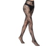 thumbnail image 1 of Linyer Black Stockings Various Patterns Passionate Mysterious High Waist Cosplay Prop Fancy Dress Tights Sweet Gift Panty-hose 6035 Free Size, 1 of 6