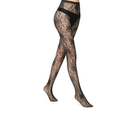 Linyer Black Stockings Various Patterns Passionate Mysterious High Waist Cosplay Prop Fancy Dress Tights Sweet Gift Panty-hose 6035 Free Size