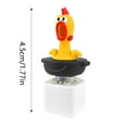 thumbnail image 2 of Screaming Chicken Prank Toy Funny Noise Gadget with Sound and Light Novelty Keychain Stress Prank Tool for Jokes and, 2 of 8