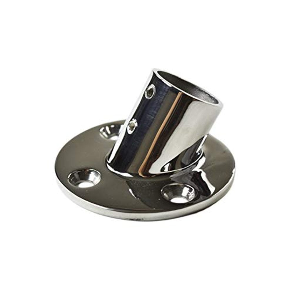 Details about  / 1PC Boat Hand Rail Fitting 60° Degree 1/" Rectangular Base-Marine Stainless Steel
