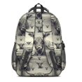 thumbnail image 3 of Highland Cow and Calf Print Backpack for School, Cute School Bag with Adjustable Shoulder Straps and Padded Back, 16.9"x12.6"x5.9", 3 of 5