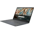 thumbnail image 2 of Lenovo IdeaPad 3 Chromebook 14" HD Laptop, MediaTek MT8183 Octa-Core Processor, ARM Mali-G72 MP3, 4GB RAM, 64GB eMMC, Chrome OS, Abyss Blue, With 5ave Mousepad, 2 of 5