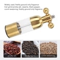 thumbnail image 3 of Xirurus 304 Stainless Steel Pepper Mill – Adjustable Coarseness, Refillable Ceramic Rotor, Manual Gold Finish Grinder, 3 of 7