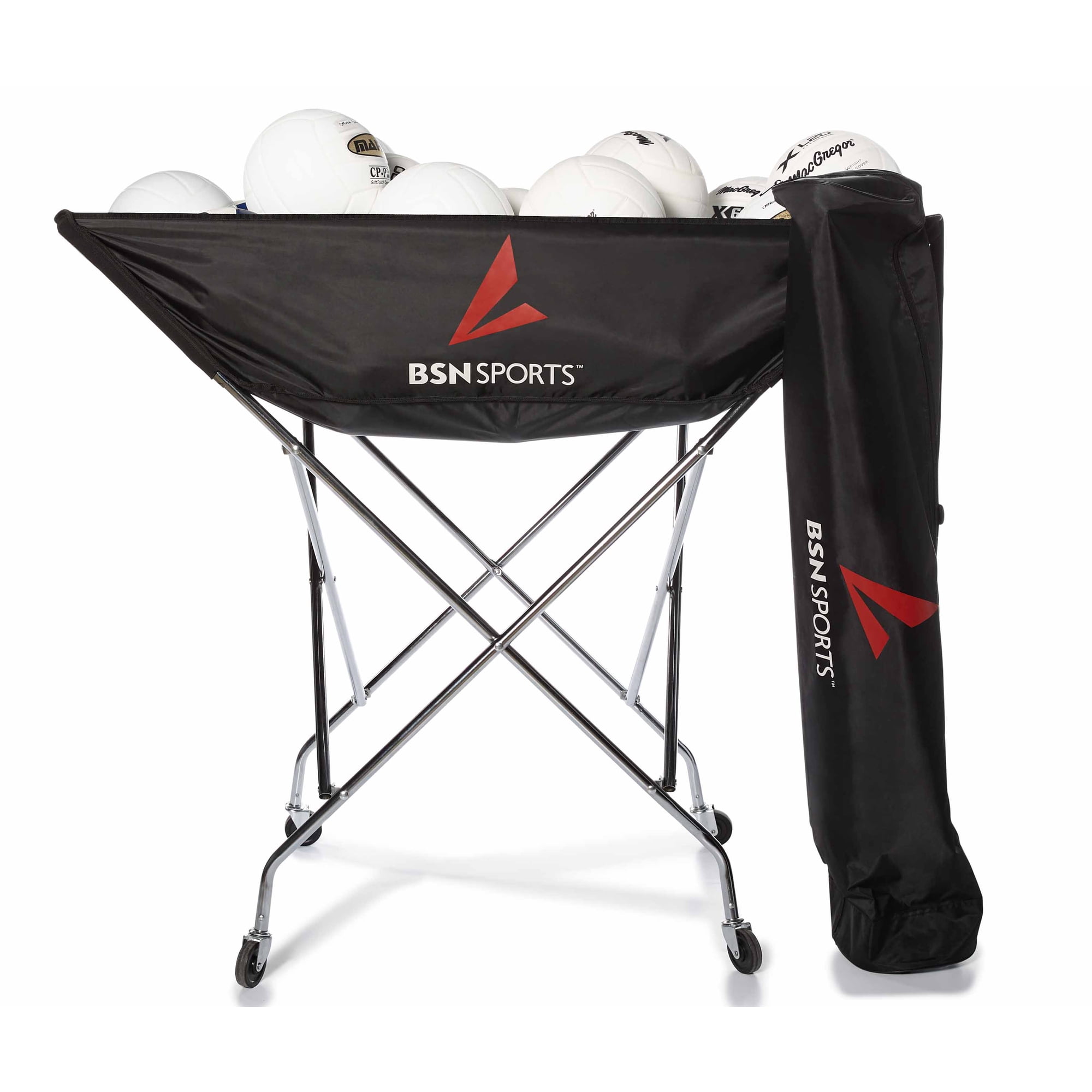BSN SPORTS Hammock Volleyball Cart