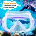 thumbnail image 3 of Set de Snorkel Seovediary para Niños con Vidrio Panorámico Antivaho, 4-16 años, 3 of 8