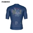 thumbnail image 3 of INBIKE - Maillot de ciclismo de manga corta para hombre, camiseta de verano para bicicleta de carretera, camiseta de ciclismo de montaña MTB, transpirable, con 3 bolsillos, secado rápido, 3 of 5