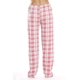 thumbnail image 3 of Pantalones de pijama para mujer con bolsillos, pantalones de pijama a cuadros de franela suave para mujer, 3 of 4