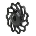 thumbnail image 1 of Poulie de Dérailleur Arrière de Vélo de Montagne Poulie 11T Roue de Tension de Rouleau de Guidage de Roue Arrière avec Roulement, 1 of 7
