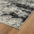 thumbnail image 3 of Luxe Weavers Boho Abstract Textured Gray 5x7 Area Rug, Living Room Carpet, 3 of 11