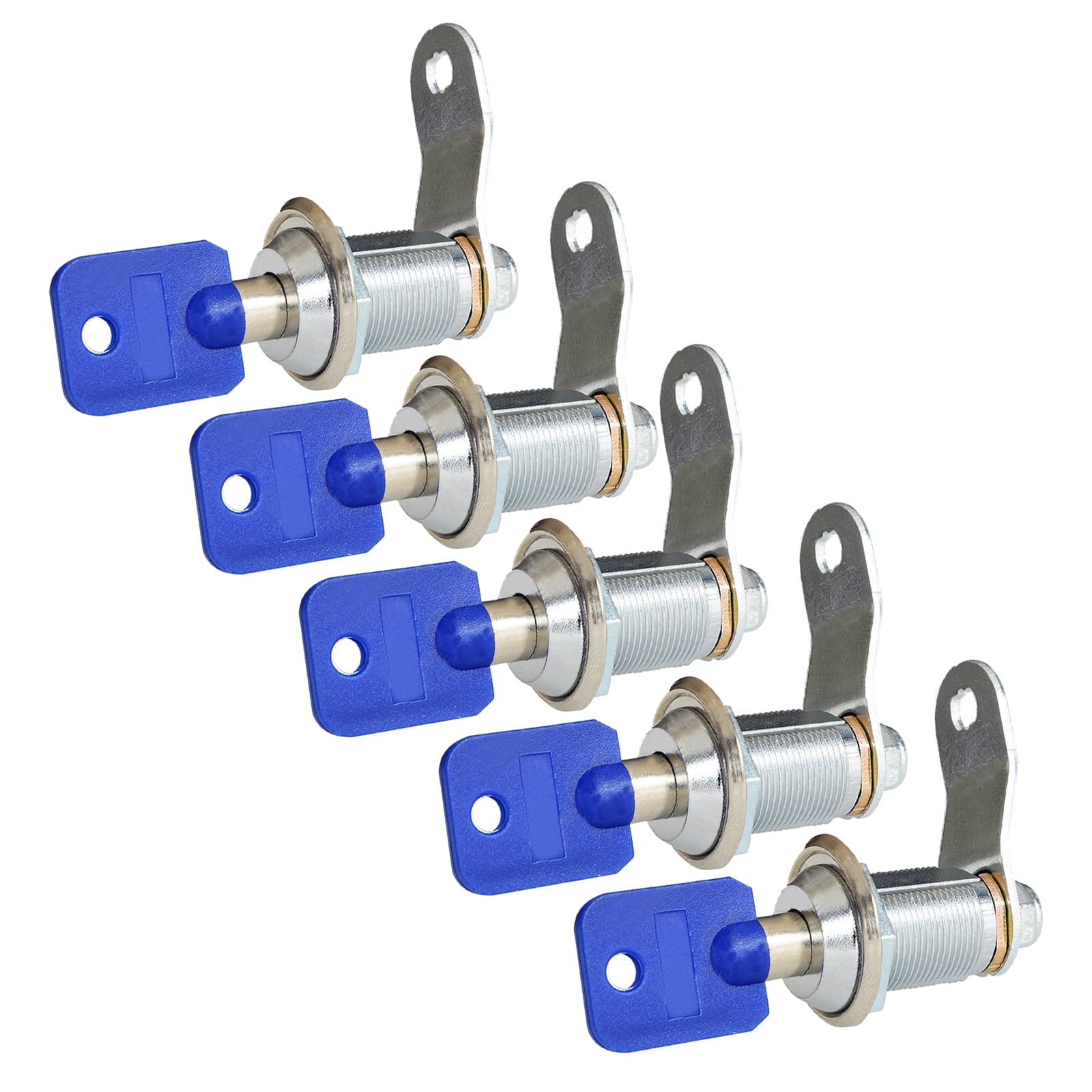 5* Cam Lock 27mm For Pinball Machine Arcade Cabinet Door Cupboard Lock Gaming Device Parts Accessories