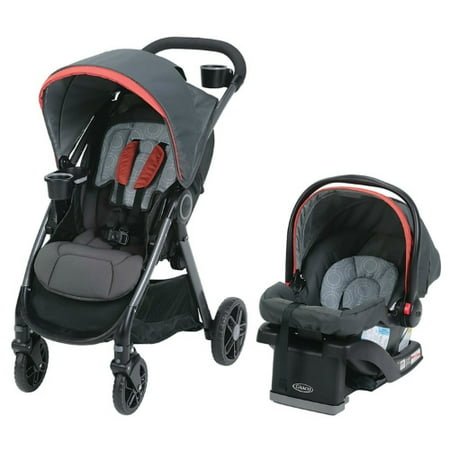 Graco FastAction DLX Travel System, Car Seat Stroller Combo, Solar  Walmart.com