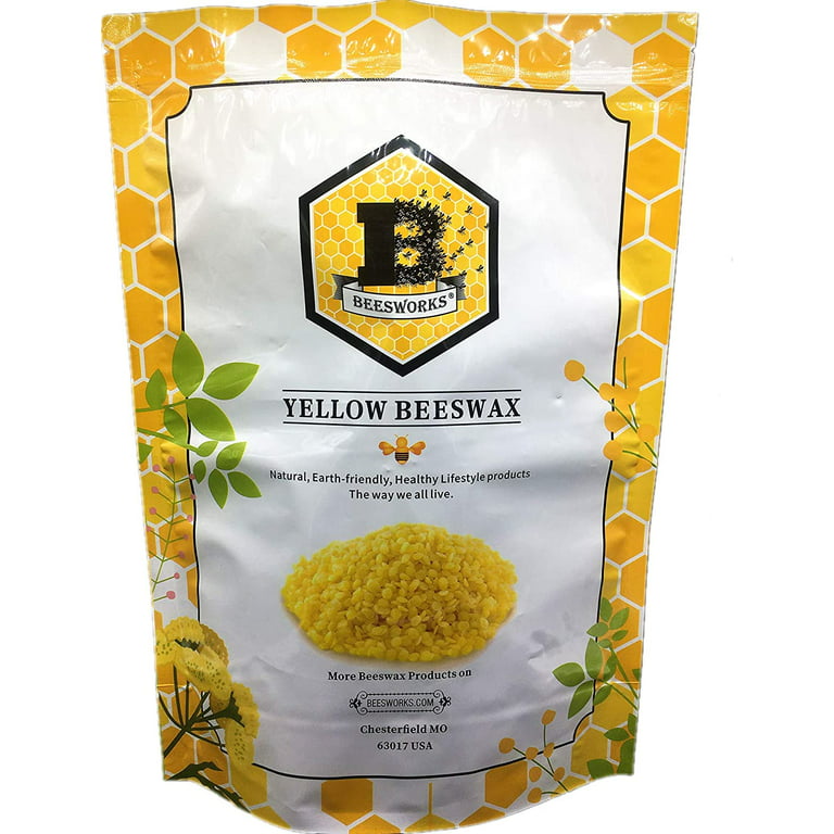 Stakich Yellow Beeswax Pellets - Natural, Cosmetic Grade, Premium Quality -  (1 lb) - Yahoo Shopping