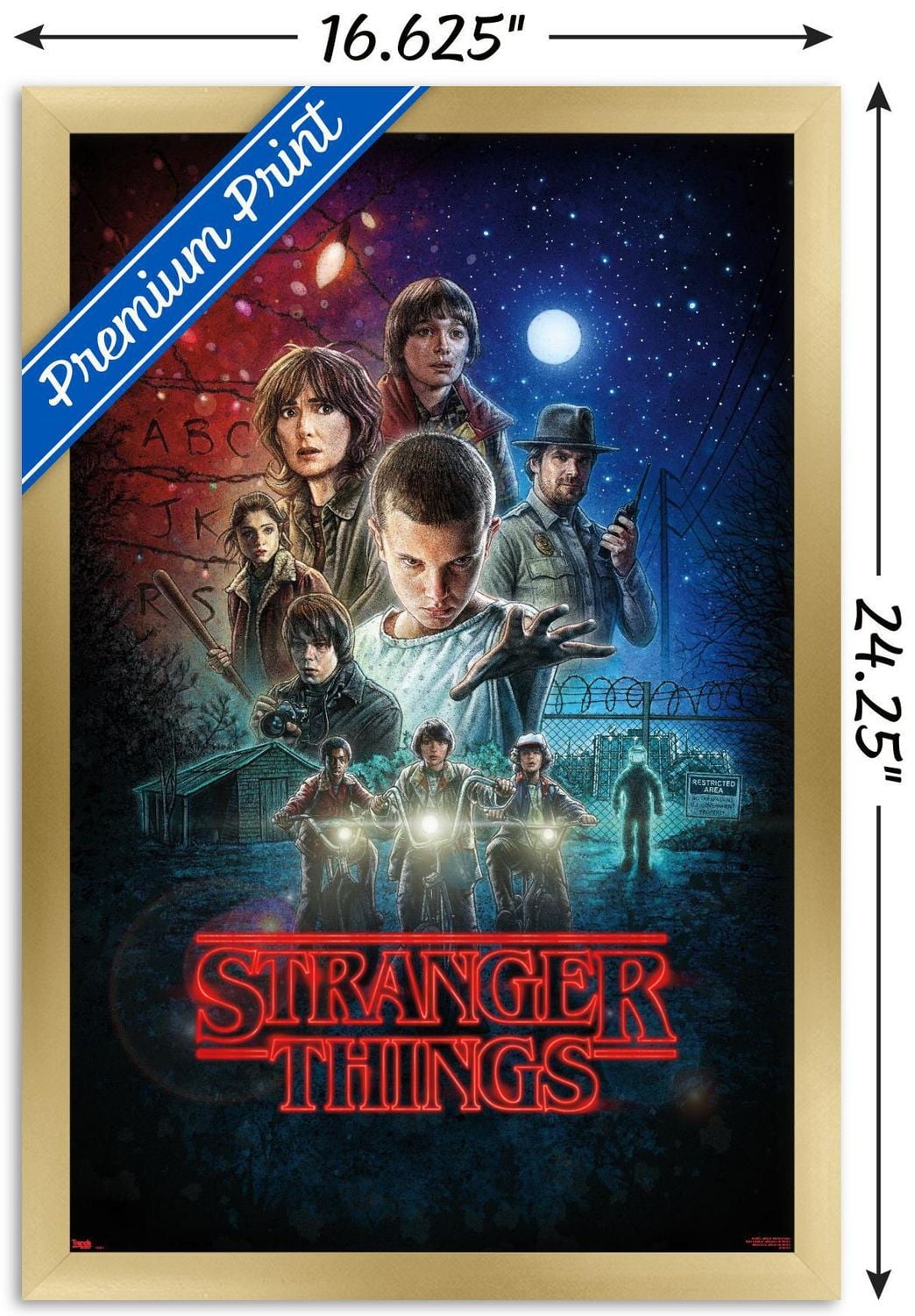 Netflix Stranger Things - Une feuille