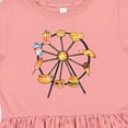 thumbnail image 4 of Inktastic Ferris Wheel with Snacks Girls Toddler Dress, 4 of 5