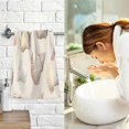 thumbnail image 7 of Yayeee 100% Cotton Hand Towels for Bathroom 16" x 28" Soft Absorbent Kitchen Towel, Watercolor Seashells, 7 of 7