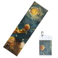 thumbnail image 2 of Picia Whimsical Starry Night Scene Pattern Cooling Towels (40"x12") Cool Towel, Cold Towel, Microfiber Soft Breathable Chilly Ice Towel, 2 of 9