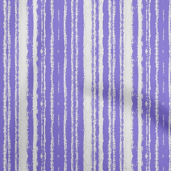 oneOone Polyester Spandex Purple Fabric Stripes Sewing Fabric By The Yard Printed Diy Clothing Sewing Supplies 56 Inch Wide