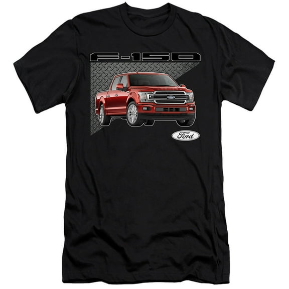 Ford Trucks F 150 HBO S/S Adult 30/1 T-Shirt Black