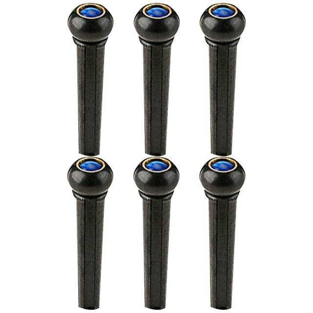 KALLORY 6Ud Accesorios Para Guitarra Negras De Plástico Para Fijación Y Mantenimiento