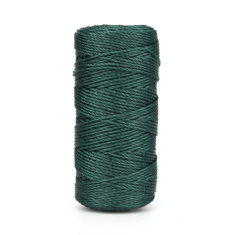Bonded Green Nylon Twine, Twisted. Size #12 - 1 lb - 1 pack
