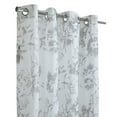 thumbnail image 7 of Habitat Kyoto Light Filtering Grommet Curtain Panel 52 x 95 in White, 7 of 7