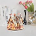 thumbnail image 7 of BNNG Christmas Village Gingerbread House Decorations - 2D Acrylic Table Decor, Collectible Ornaments, Festive Winter House Art for Holiday Season Decoration, 7 of 7