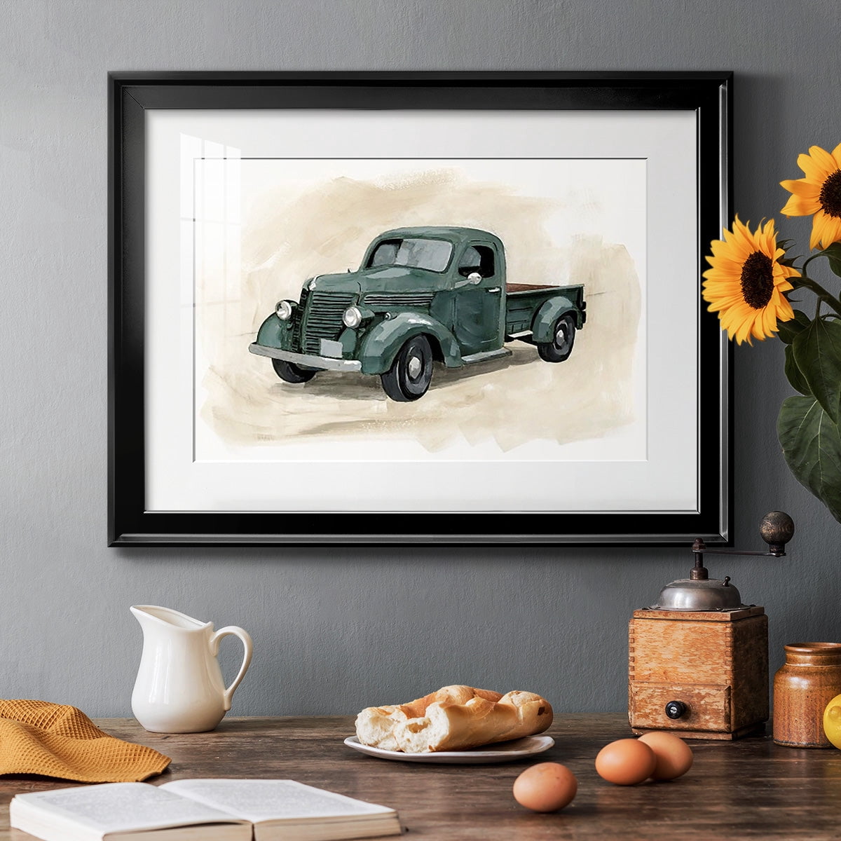 Pickup II Premium Framed Print - Ready to Hang