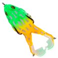thumbnail image 1 of Cebo suave Luya de simulación de rana trueno, pierna giratoria, 9cm, 13,5g, cebo falso biónico, cebo Luya, Blackfish Kill, 1 of 6