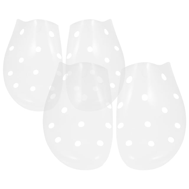 2 pares de hormas de plástico transparente para zapatos de hombre y mujer, ajustables para zapatillas y botas, para evitar arrugas y mantener la forma