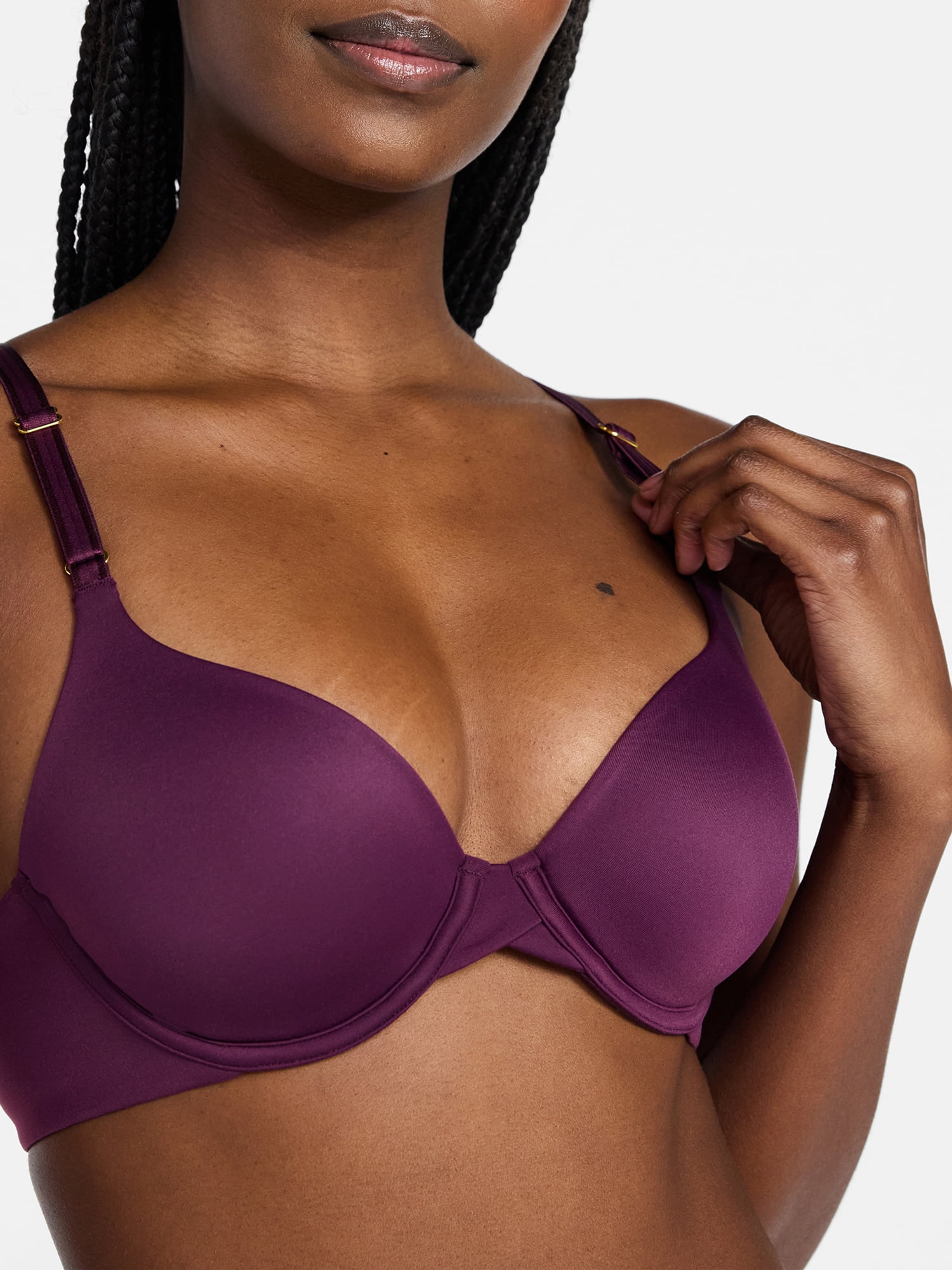 Joyspun Women's Smoothing T-Shirt Bra, Sizes 34B-40DDD