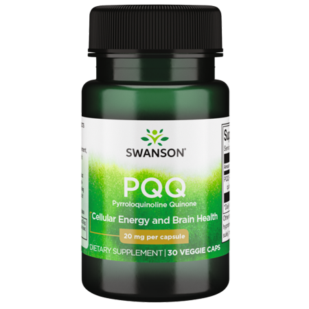 Swanson Pqq Pyrroloquinoline Quinone 20 mg 30 Veggie Capsules