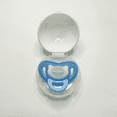 thumbnail image 4 of Carcasa de chupete. Juego de chupete de silicona para bebé con caja de diamantes Qin, doble color, 4 of 4