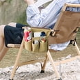 thumbnail image 3 of Silla Con Bolsillo Lateral para Acampar Al Aire Libre  Impermeable Barbacoa Jardinería Pesca, 3 of 9