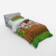 thumbnail image 3 of Ambesonne Cartoon Bedding Set 4 Pcs, Farm Animals Mascots, Queen, Multicolor, 3 of 3