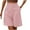 Pink, variant on cfhntfmh Womens Shorts Dressy Casual Summer High Waisted Pleated Business Work Trouser Shorts with Pockets