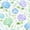 Color 4, variant on Peel and Stick Wallpaper Floral Pink Blue Green Hydrangeas Vines Turquoise 17.7in x 118in Contact Paper Removable Self Adhesive Wall Mural Wall Decor for Bedroom Kitchen Cabinets
