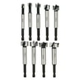 thumbnail image 6 of 8mm-25mm Drill Bit Woodworking Tool Hinge Boring Drill Bit Round Shank Woodworking High Carbon Steel Drill Bits Set, 6 of 12