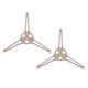 thumbnail image 5 of unbranded 2Ud De Soporte Para Giratorio De Microondas Con Resistentes Café, 5 of 7