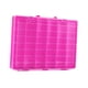 thumbnail image 3 of Caja de almacenamiento transparente con asa para organización de juguetes - 48 compartimentos Rosa, 3 of 9