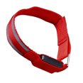 thumbnail image 1 of Naiovety Brazalete para correr que brilla intensamente, ejercicio nocturno al aire libre, ciclismo, jogging, correa de banda para el brazo LED de nailon Ciclismo rojo Naiovety OD000091-01B, 1 of 1