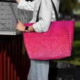 thumbnail image 7 of Balery Light Purple Glitter Beach Travel Bag - Water-Resistant, Large Capacity Lightweight Tote with 7 Pockets for Women and Men - Perfect for Beach, Pool, Gym, and Travel, 7 of 7
