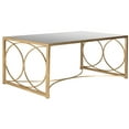 thumbnail image 2 of SAFAVIEH Classic Melosa Coffee Table, Gold/Mirror Top, 2 of 3