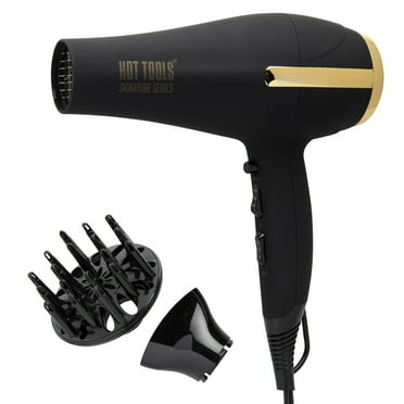 Hot Tools Pro Signature 1875W Ionic   Ceramic Hair Dryer, Black