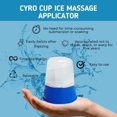 thumbnail image 3 of Vaso criogénico para terapia de masaje con hielo (paquete de 2) con bolas de hielo, 3 of 8