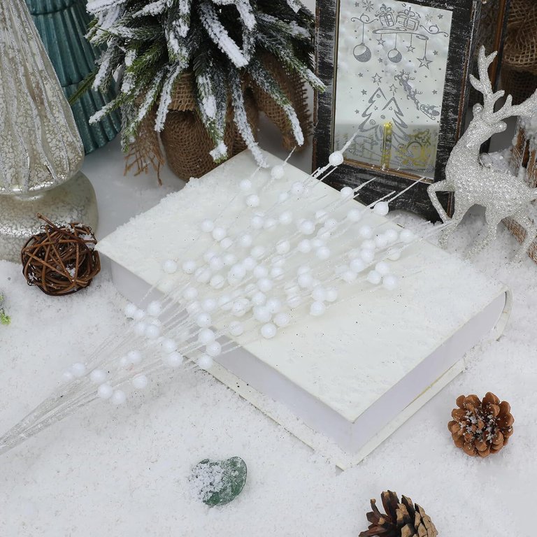 Glitter Curly Ting Ting Branches Christmas Branches Vase Filler
