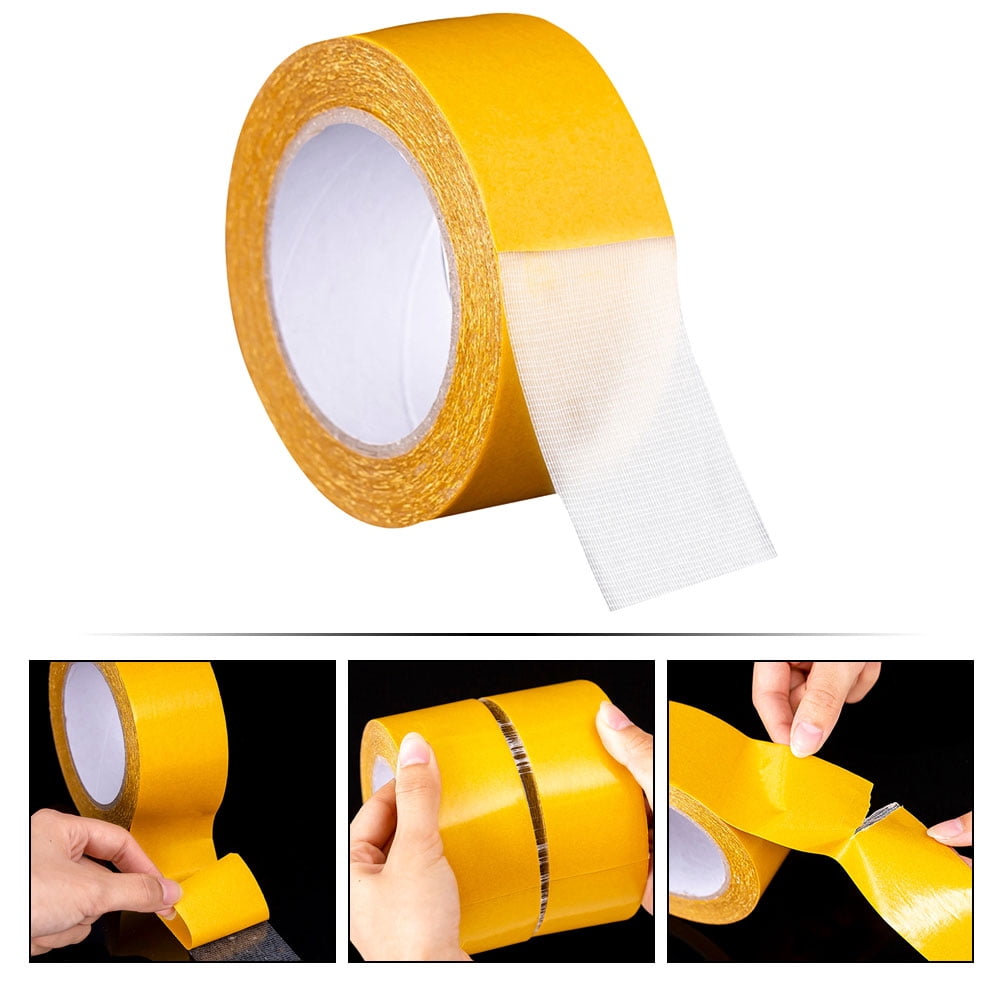 HOMEMAXS  Double Sided Cloth Tape Sticky Dispenser Masking Heavy Duty