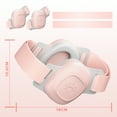 thumbnail image 4 of Eurhowing Baby Earmuffs for Hearing Protection, Noise Cancelling Ear Muffs, Adjustable Headband Ear Defenders for Sleep, Travel, Sports Events, Pink, 4 of 8