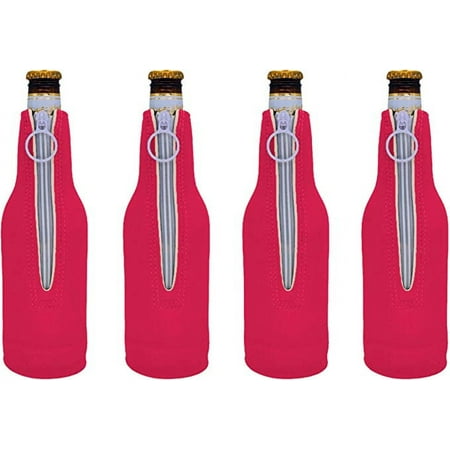 

Blank Neoprene Beer Bottle Coolie (4 Pack Hot Pink)